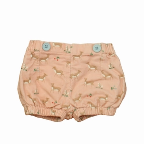 Boden Girls Pink Deers Shorts girls bermuda shorts, bike shorts girls