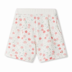 Bonpoint Girls Cornelia Cherry-Print Shorts girls bermuda shorts, bike shorts girls