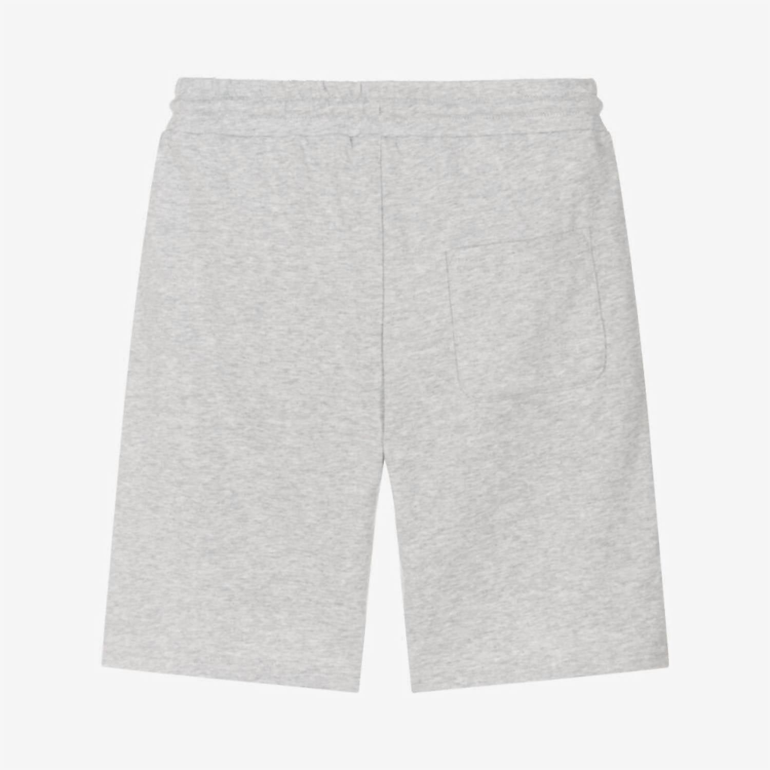 Boy's Active Shorts In Grey Boys Drawstring Athletic Shorts