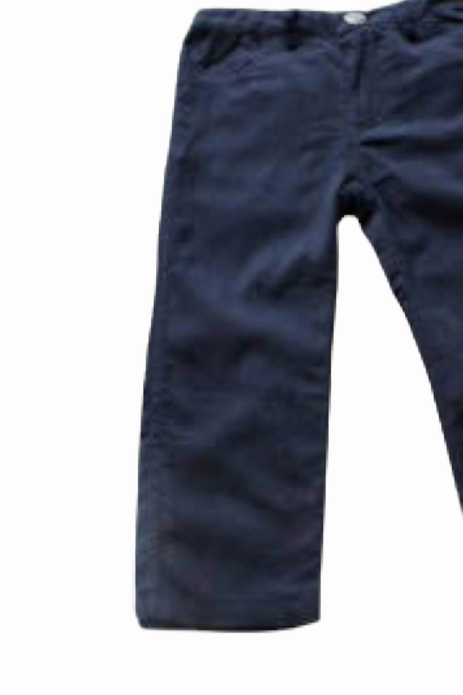 Boy's Axel & Hudson Corduroy Pant In Navy Boys Stretch Skinny Jeans