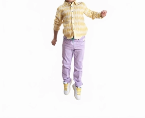 Boy's Catch Me If You Can Pants In Purple girls bootcut jeans, stretch denim girls