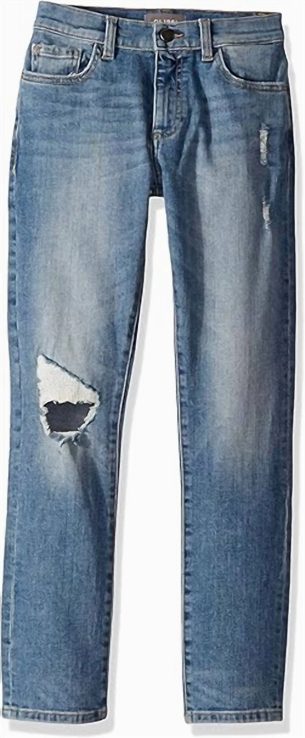 Boy's Hawke Pants In Soldier boys slim fit denim, boys distressed jeans