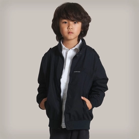 Boy's Iconic Racer Jacket winter jackets for boys, lightweight puffer boys