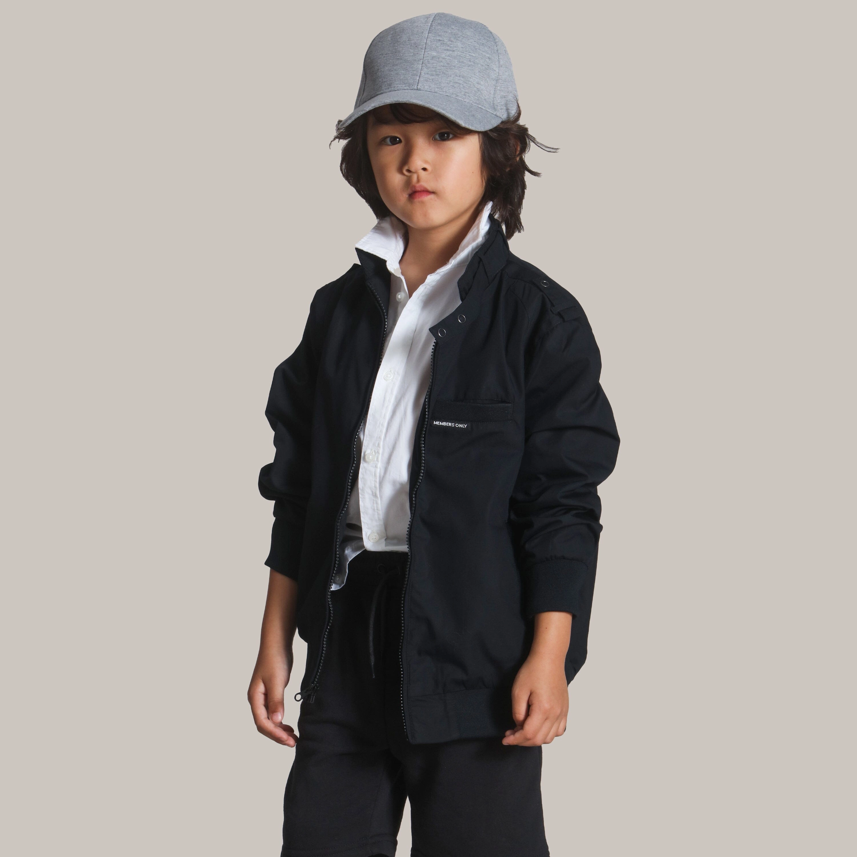 Boy's Iconic Racer Jacket Boys Waterproof Parka