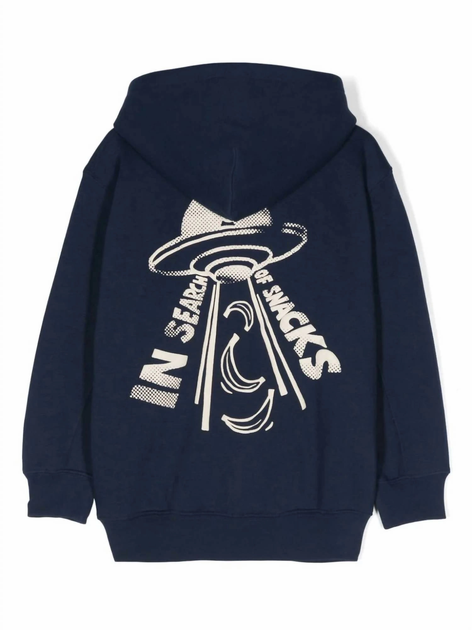 Boy's In Search Of Snacks Mazz Hoodie In Navy Boys Henley T Shirt