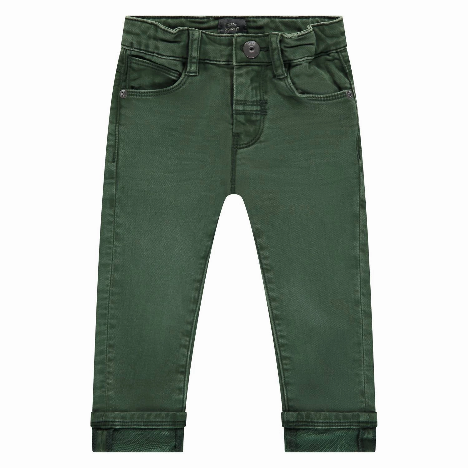 Boy's Pants In Forest Green boys slim fit denim, boys distressed jeans