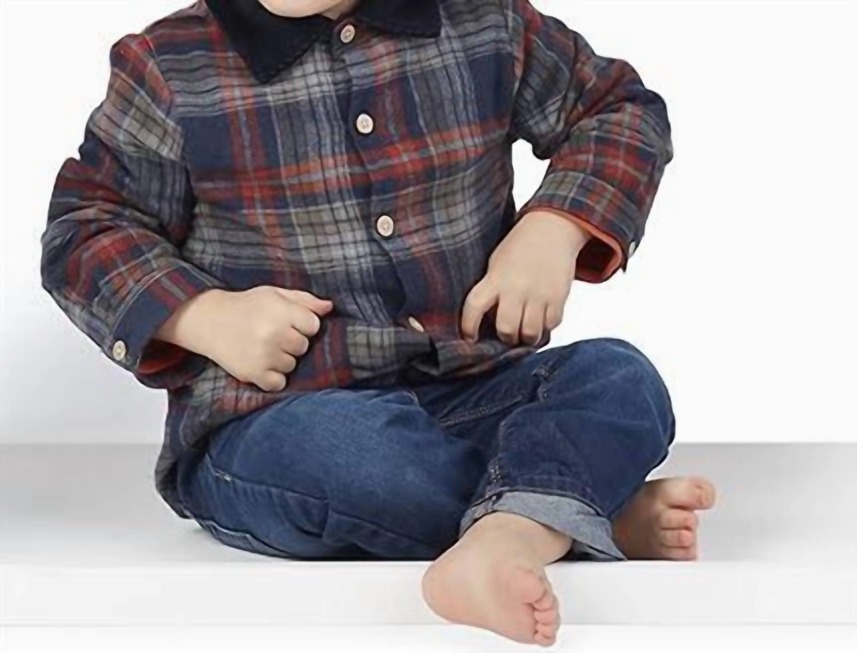 Boy's Plaid Lined Jacket In Multi winter jackets for boys, lightweight puffer boys