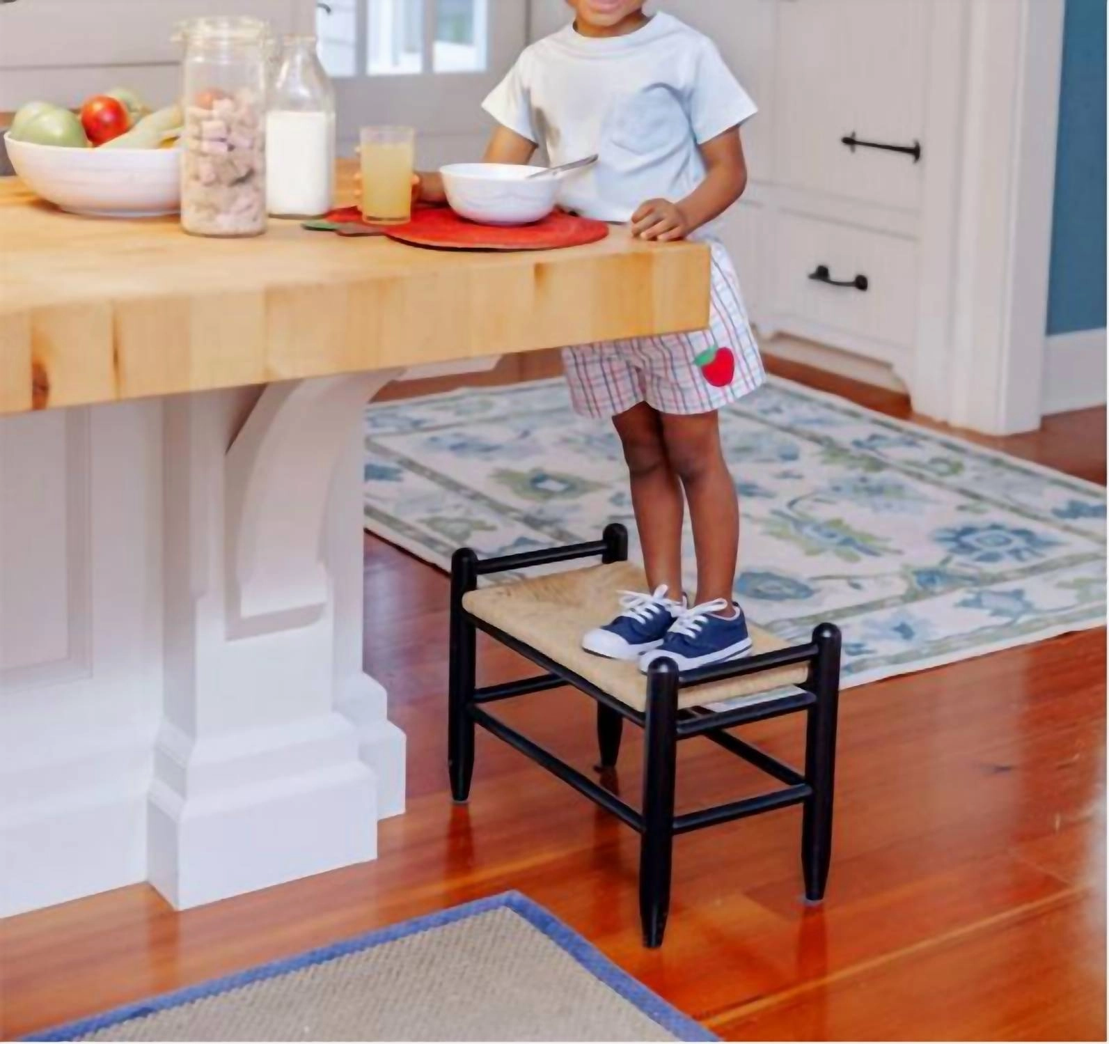 Boy's Sheffield Shorts In Whitehall Windowpane With Richmond Red Apple Boys Drawstring Athletic Shorts