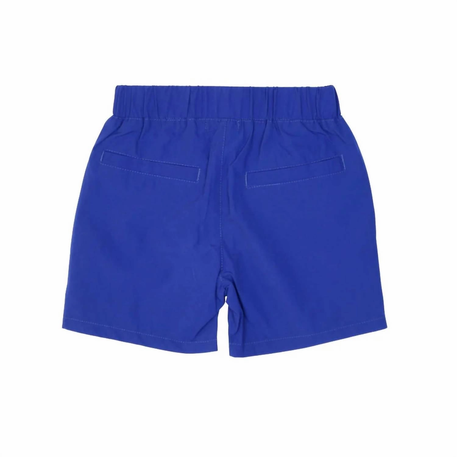 Boy's Shorts In Navy Blue Boys Drawstring Athletic Shorts