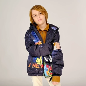 Boy's Space Jam Puffer Jacket - FINAL SALE winter jackets for boys, lightweight puffer boys