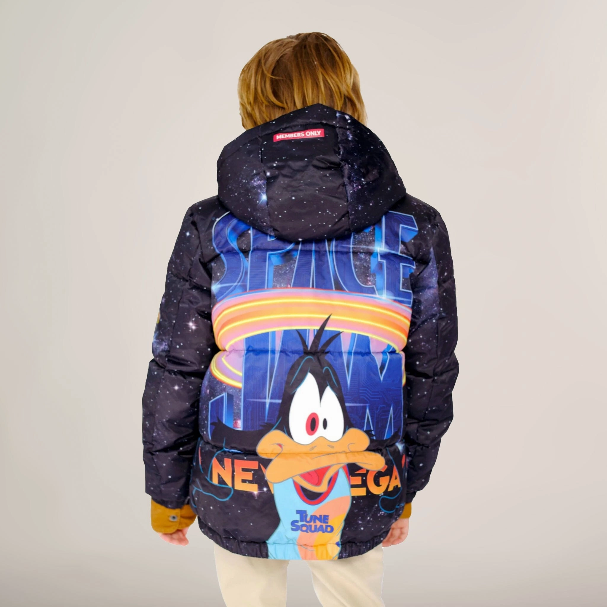 Boy's Space Jam Puffer Jacket - FINAL SALE Boys Waterproof Parka