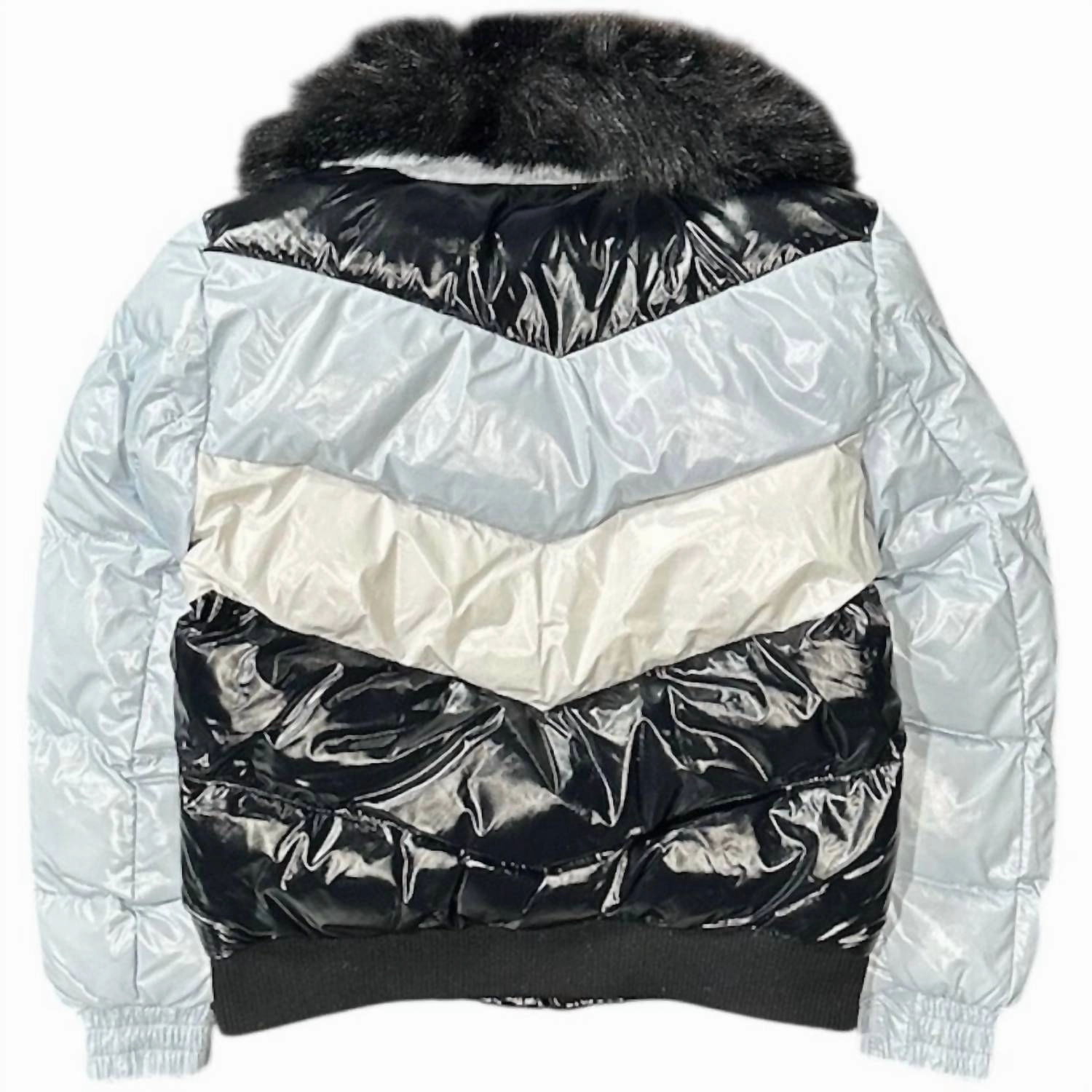 Boy's Sugar Hill Nylon Puffer Jacket In Oreo Boys Waterproof Parka