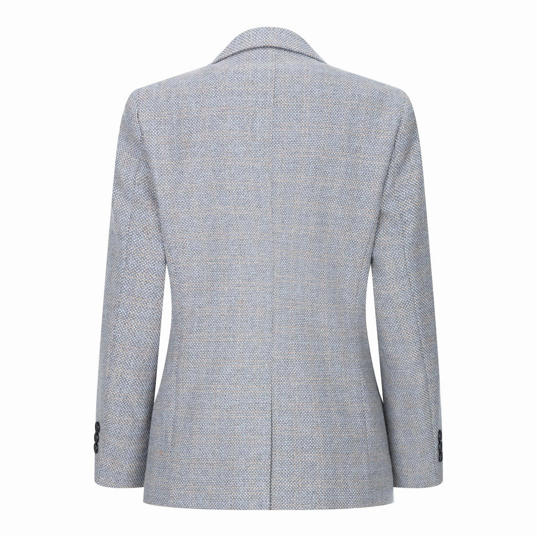 Boys 3 Piece Cream Tweed Check Vintage Retro Suit Boys Summer Matching Set