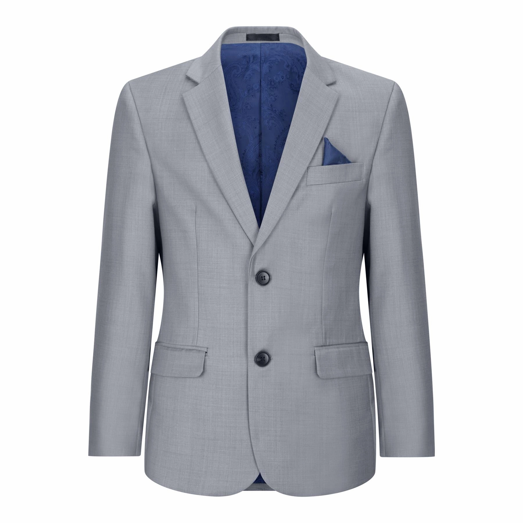Boys 3 Piece Light Grey Classic Retro Suit Boys Summer Matching Set