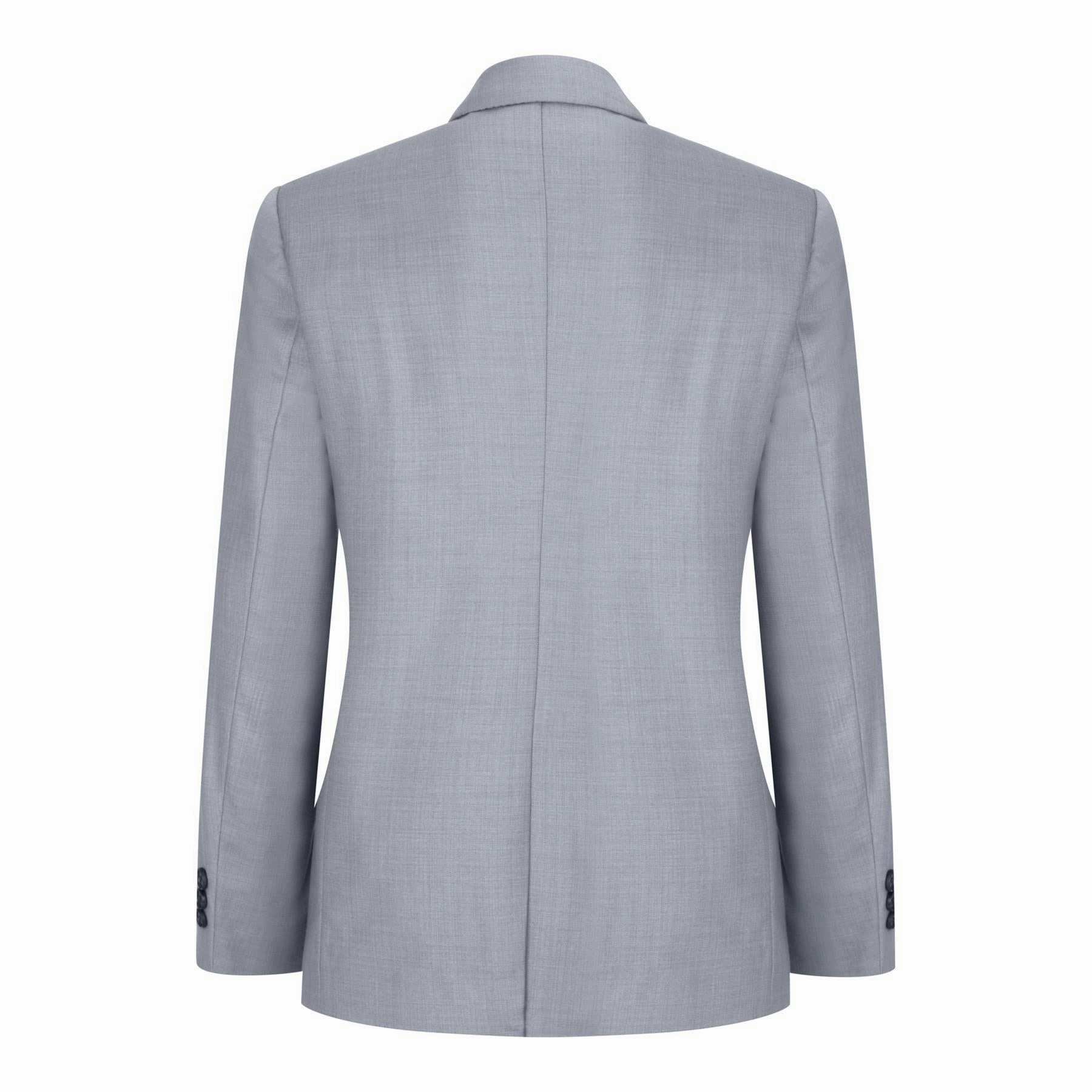 Boys 3 Piece Light Grey Classic Retro Suit Boys Summer Matching Set