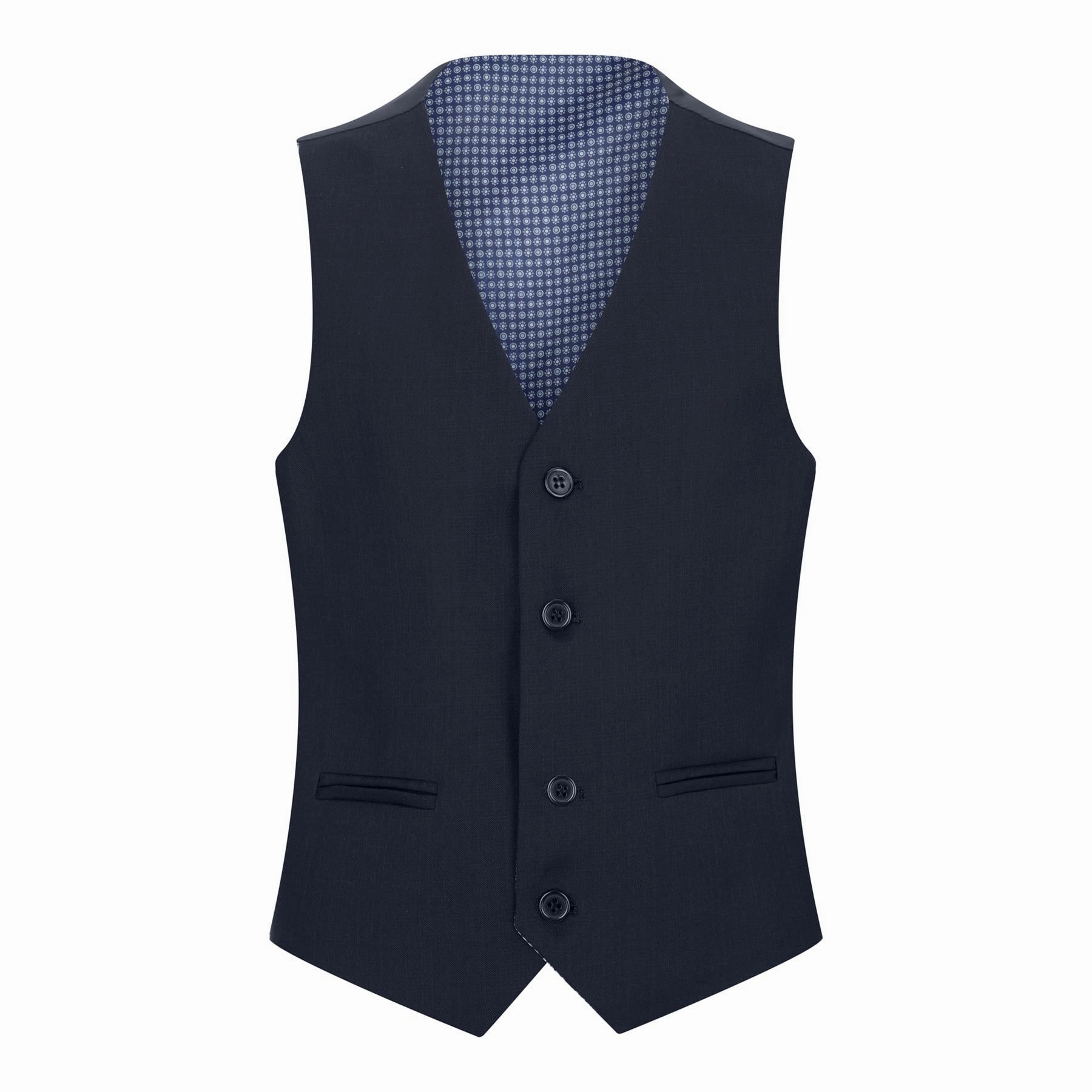 Boys 5 Piece Navy Blue Classic Suit Boys Summer Matching Set