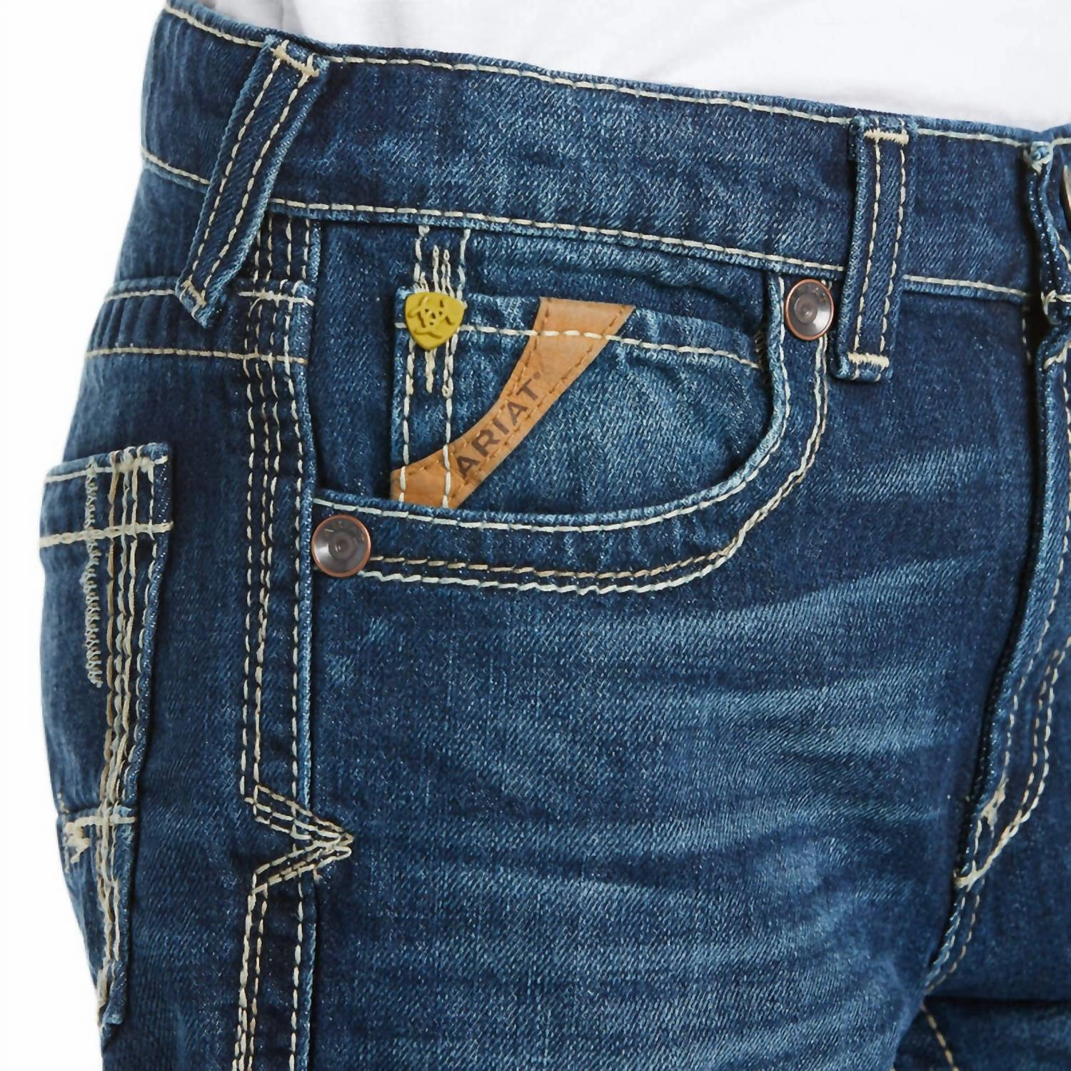 Boys B5 Slim Boundary Stackable Straight Leg Jean In Cyclone Boys Stretch Skinny Jeans
