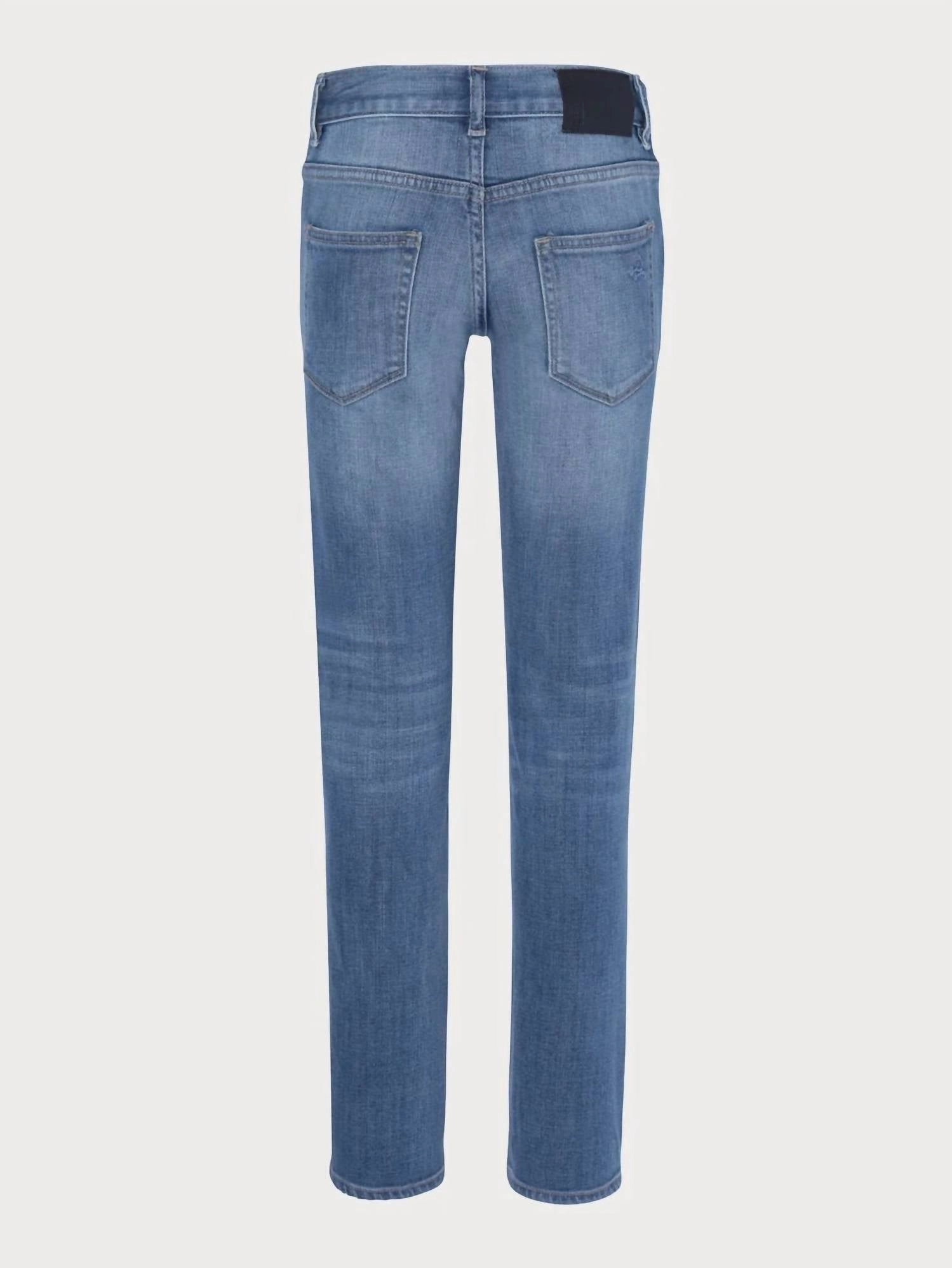Boys Brady Slim Jeans In Medium Denim Wash Boys Stretch Skinny Jeans