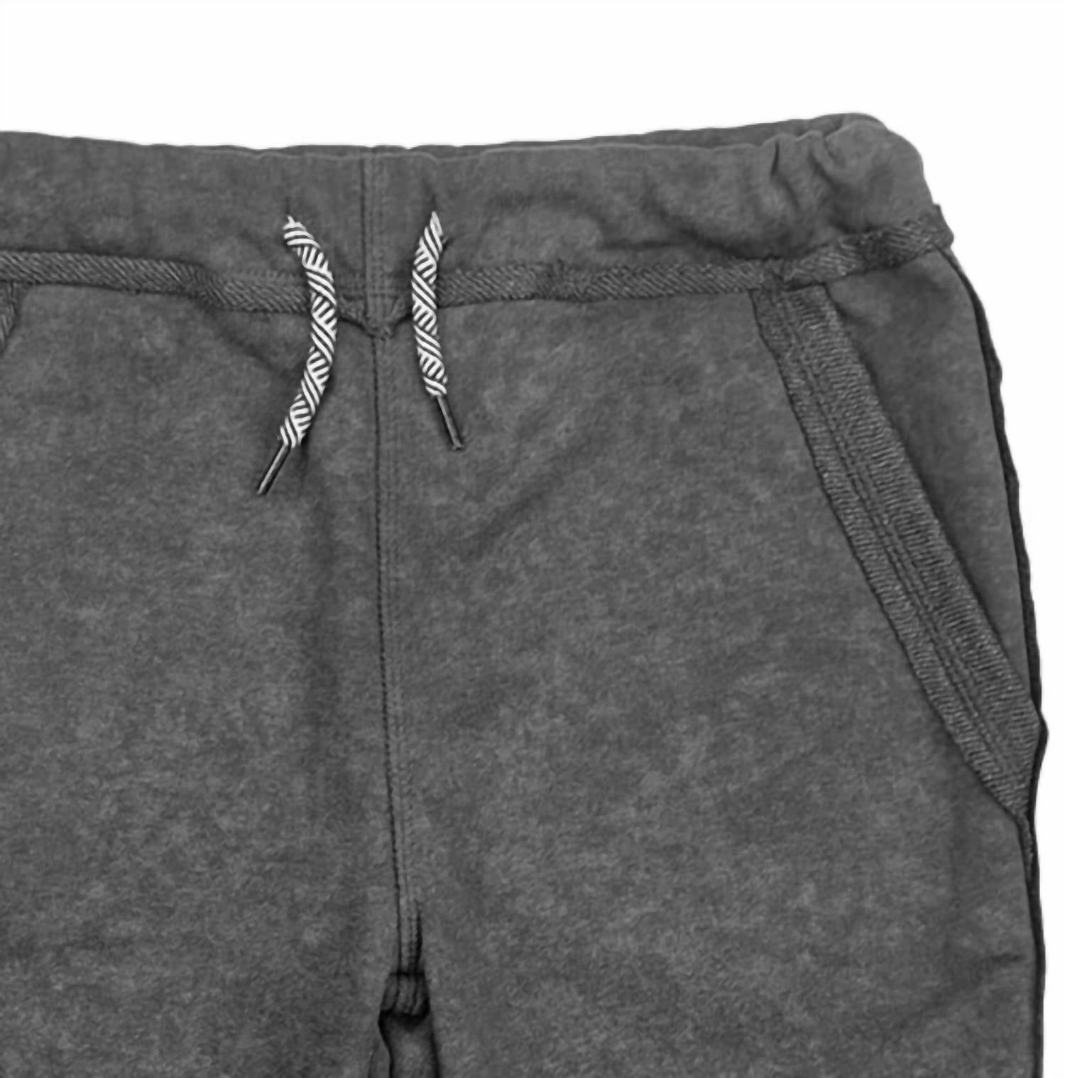 Boys Brighton Shorts In Vintage Black Boys Drawstring Athletic Shorts
