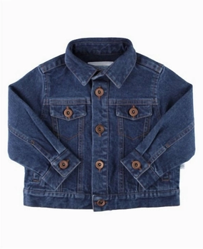Boys Denim Jacket In Medium Wash winter jackets for boys, lightweight puffer boys