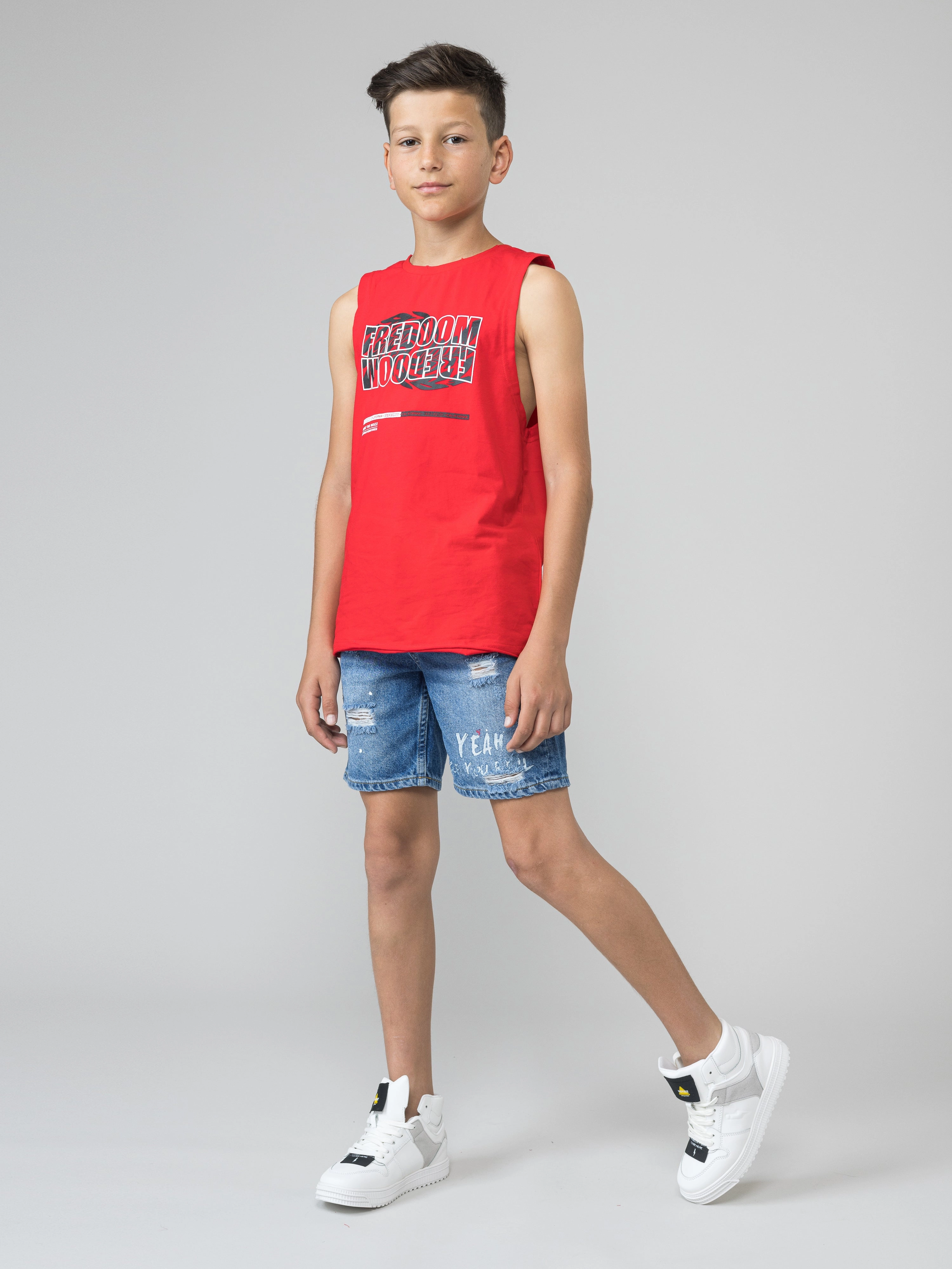 Boys Jeans Bermuda boys athletic shorts, cargo shorts boys