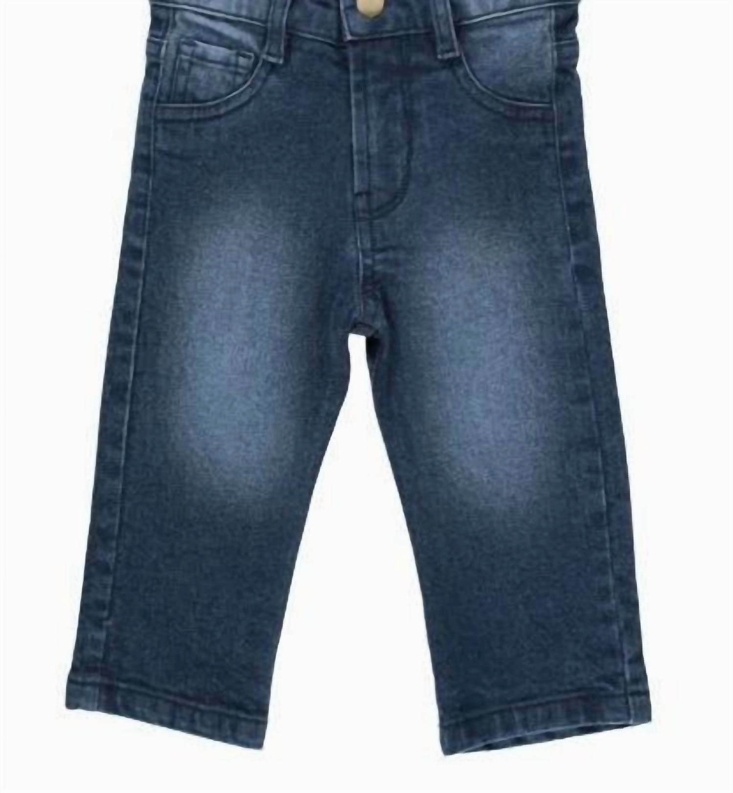 Boys Rugged Straight Jeans In Medium Wash Boys Stretch Skinny Jeans