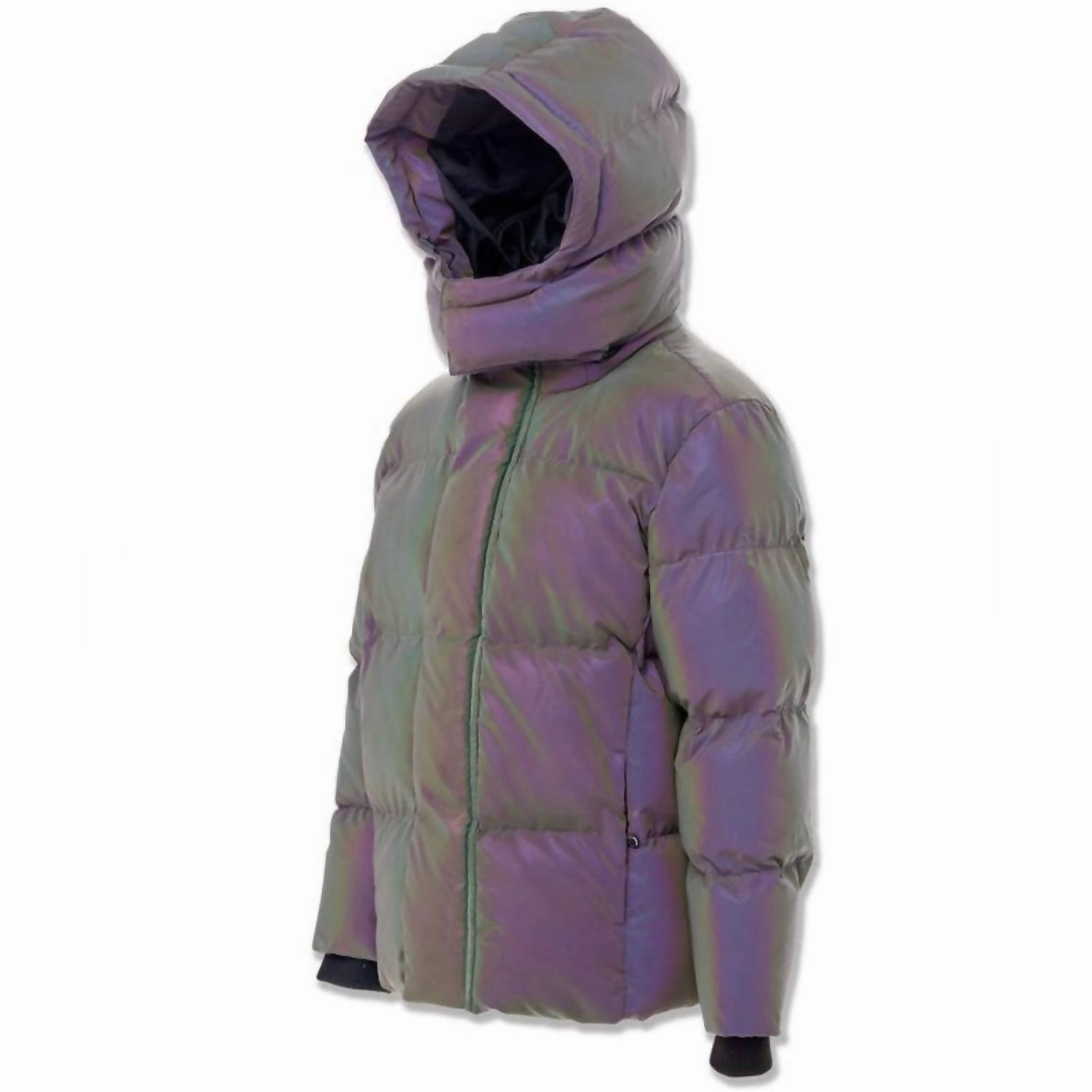 Boys's Toronto Bubble Jacket In Iridescent Boys Waterproof Parka