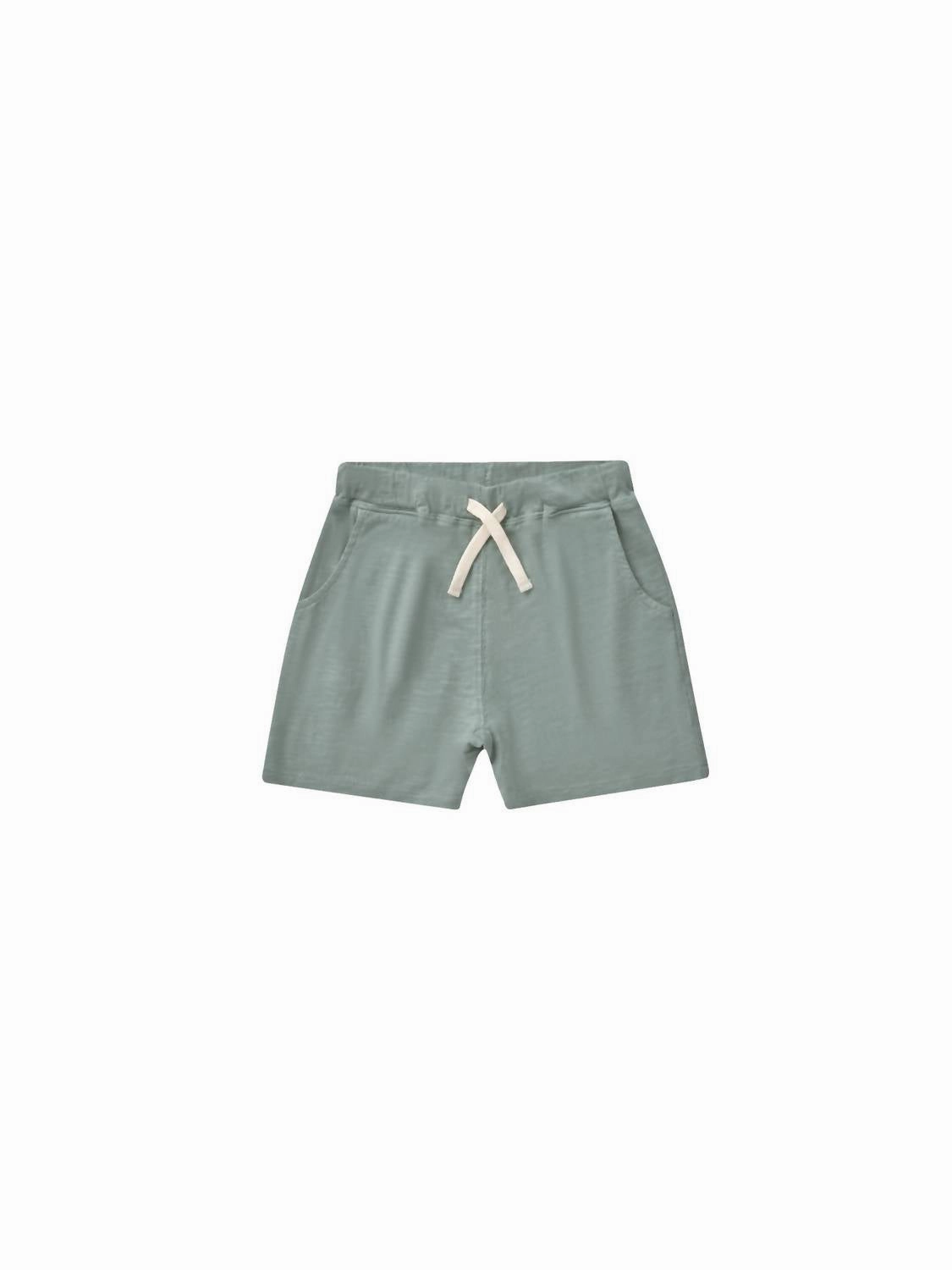 Boys Sam Short In Aqua boys athletic shorts, cargo shorts boys