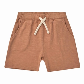 Boys Sam Short In Brown boys athletic shorts, cargo shorts boys