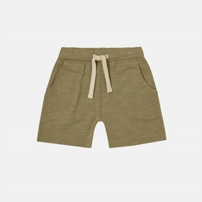 Boys Sam Short In Olive boys athletic shorts, cargo shorts boys