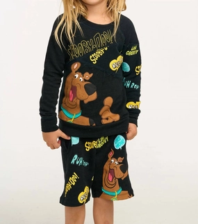 Boys Scooby Doo Groovy Short In Shadow boys athletic shorts, cargo shorts boys