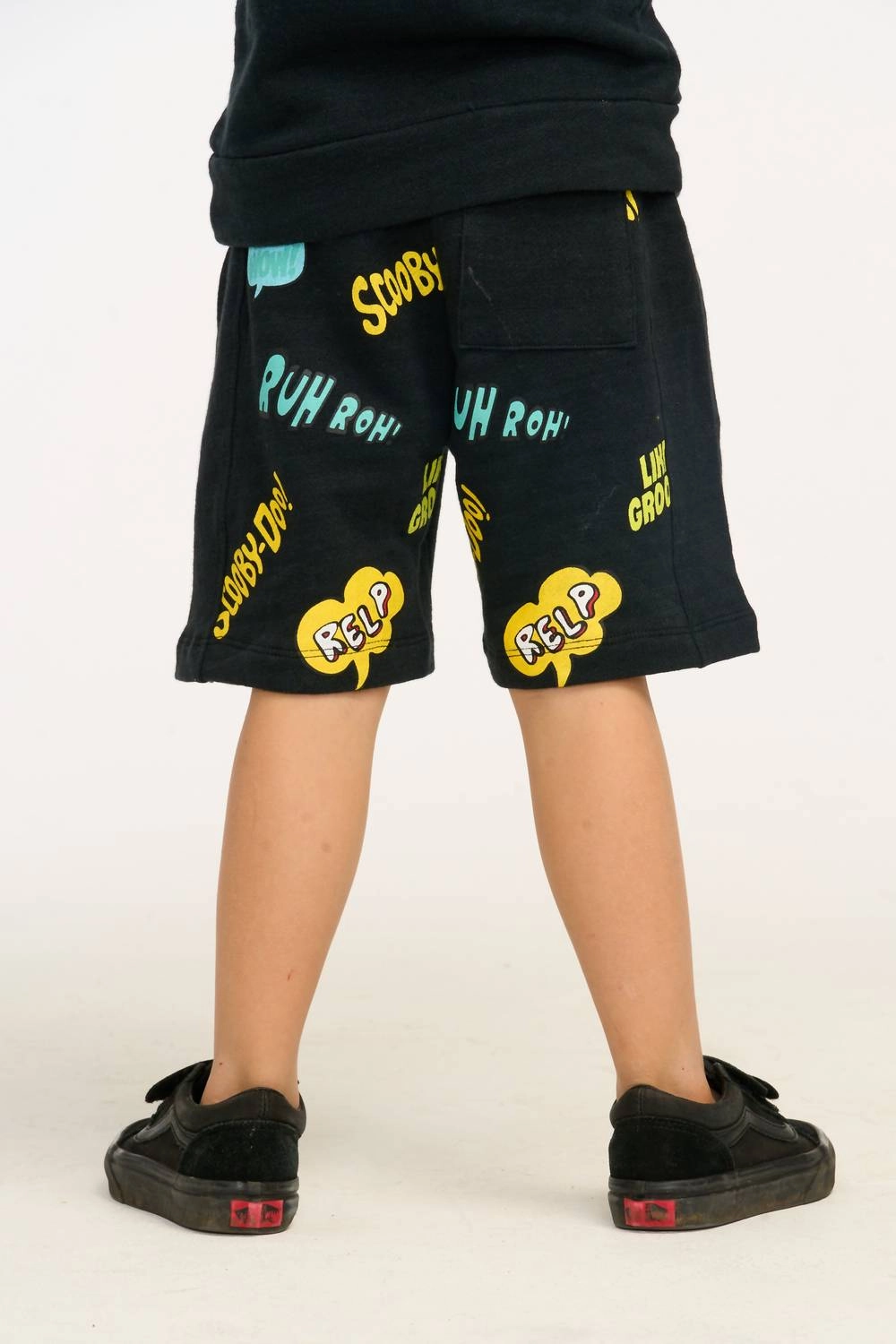 Boys Scooby Doo Groovy Short In Shadow Boys Drawstring Athletic Shorts