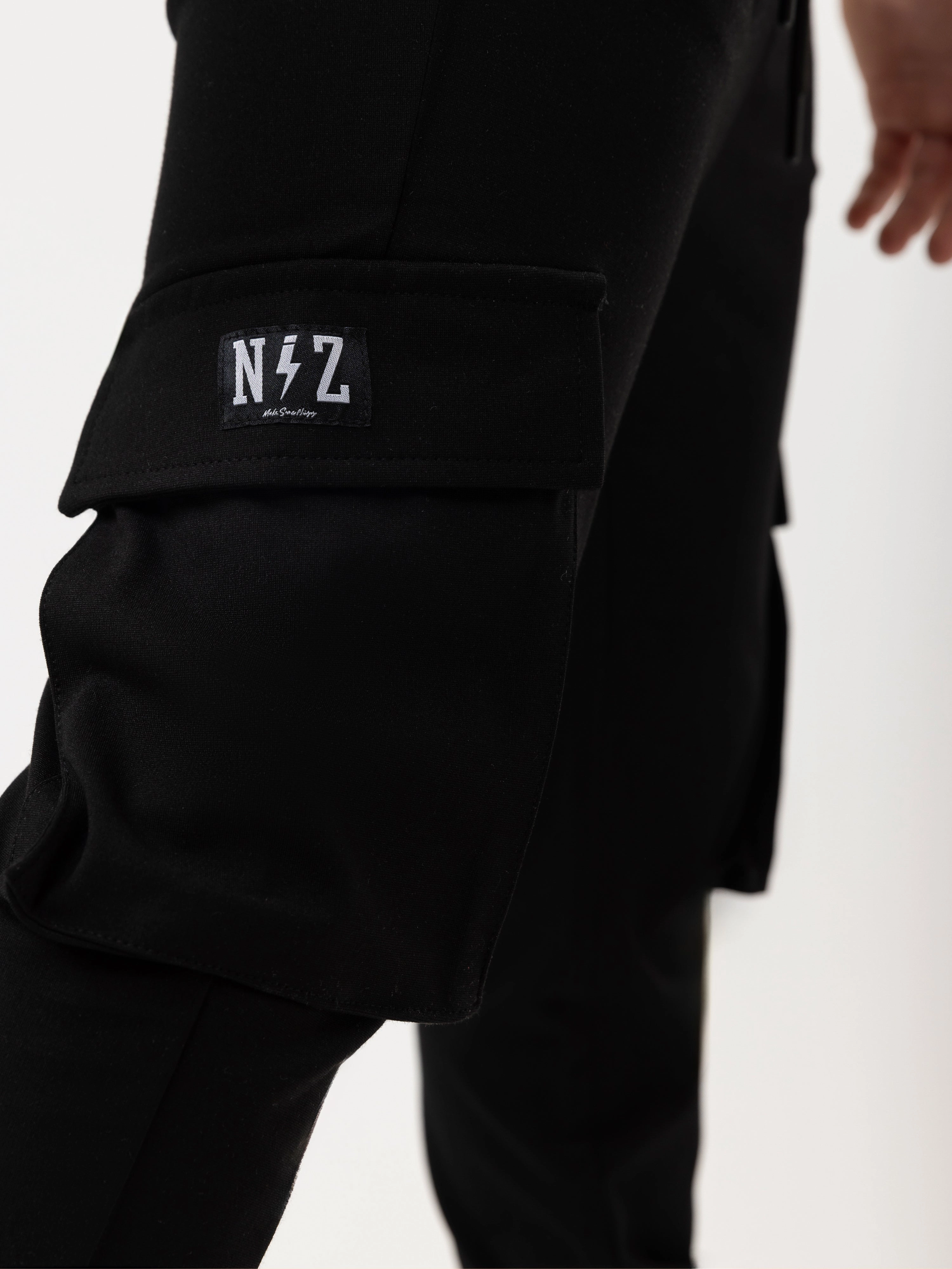 Boys Woven Cargo Pants Boys Elastic Waist Trousers