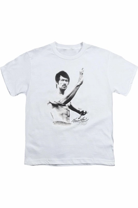 Bruce Lee Serenity Short Sleeve Youth Tee / T-Shirt graphic tees for boys, polo shirts boys
