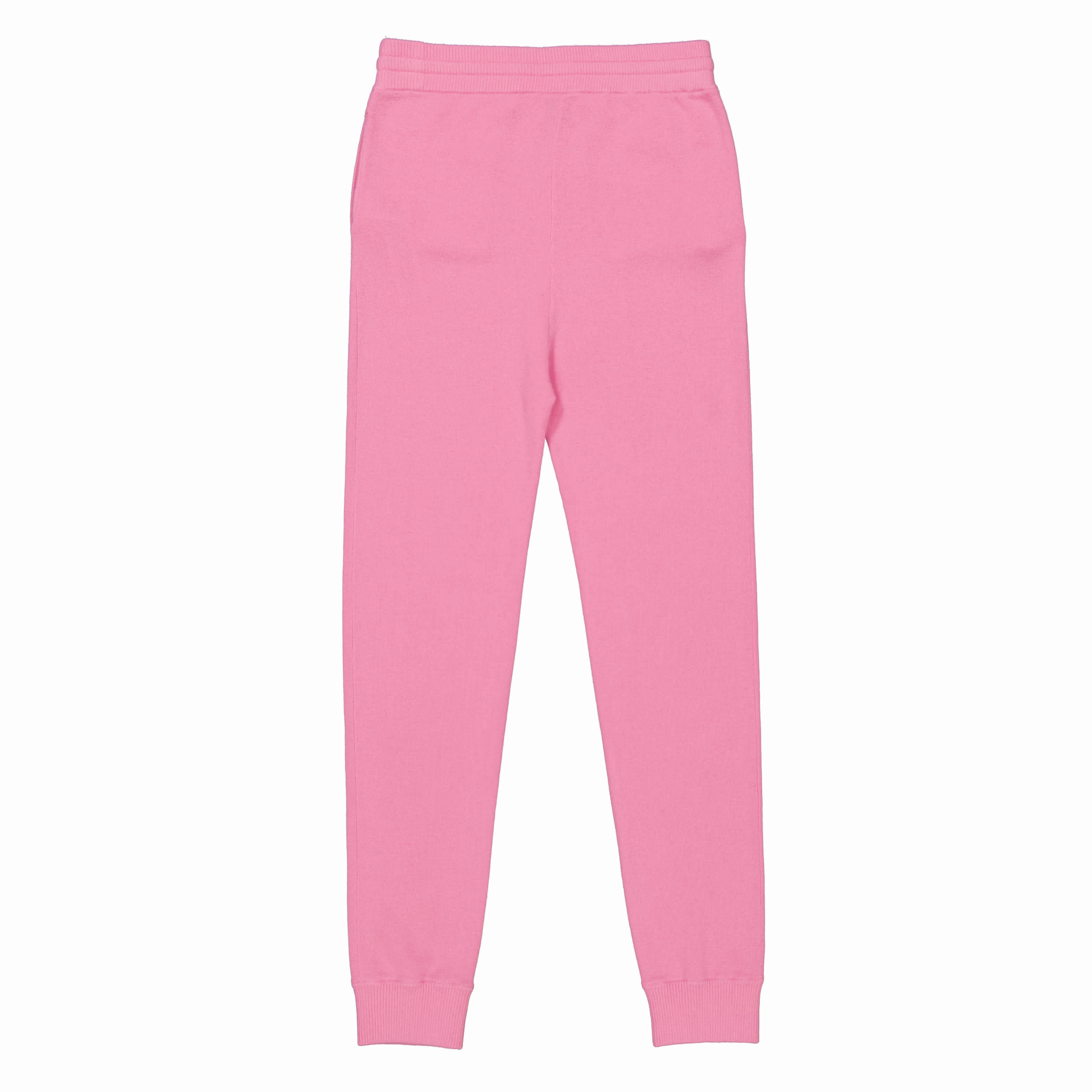 Burberry Girls Bubblegum Pink Cashmere Thomas Bear Sweatpants Girls Seamless Sportswear