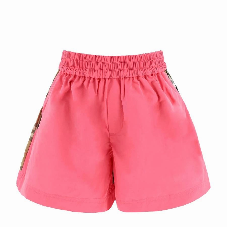Burberry Kids Aimee Check Shorts girls bermuda shorts, bike shorts girls
