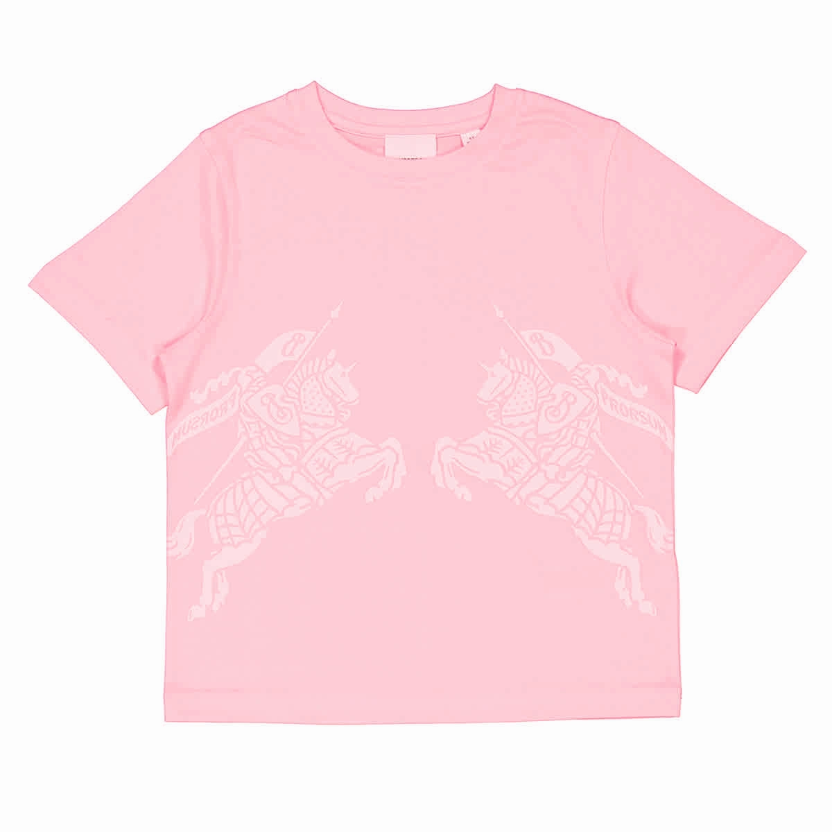 Burberry Kids Cedar EKD Cotton T-Shirt ruffle tops girls, long sleeve tees girls