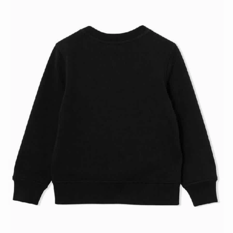 Burberry Kids Coral Graphic Logo Sweatshirt Boys Half Zip Pullover