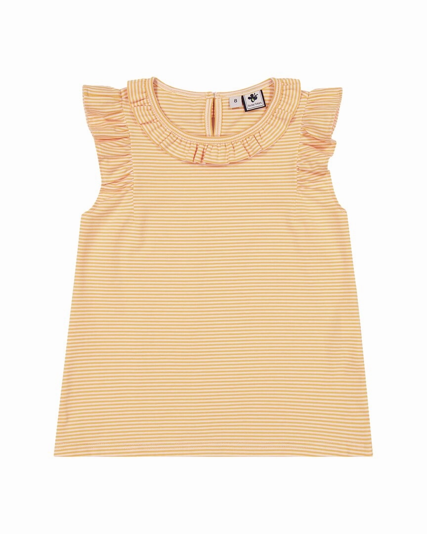 Busy Bees Colette Ruffle Top Girls Tunic Top