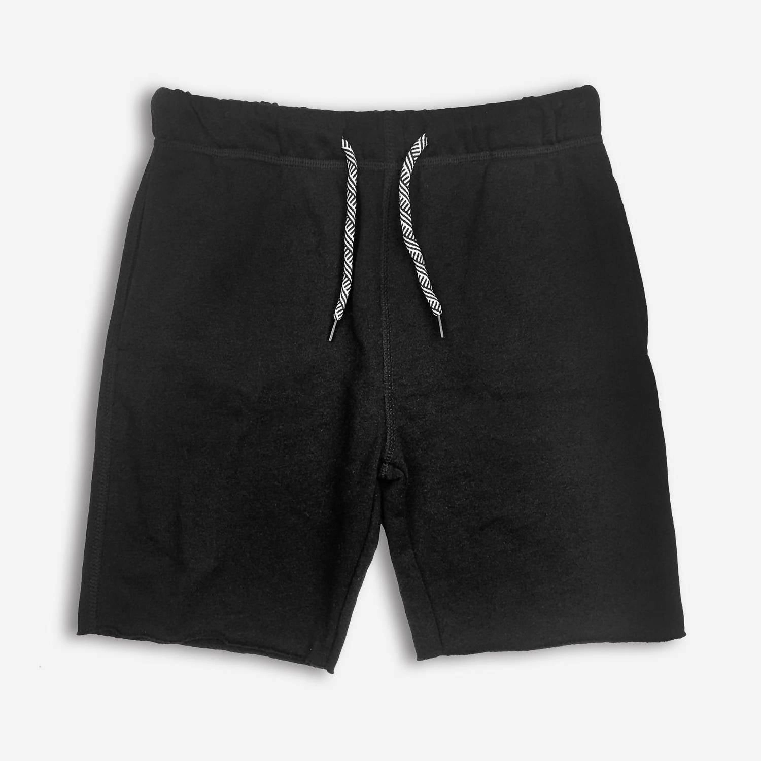 Camp Shorts In Black Boys Drawstring Athletic Shorts