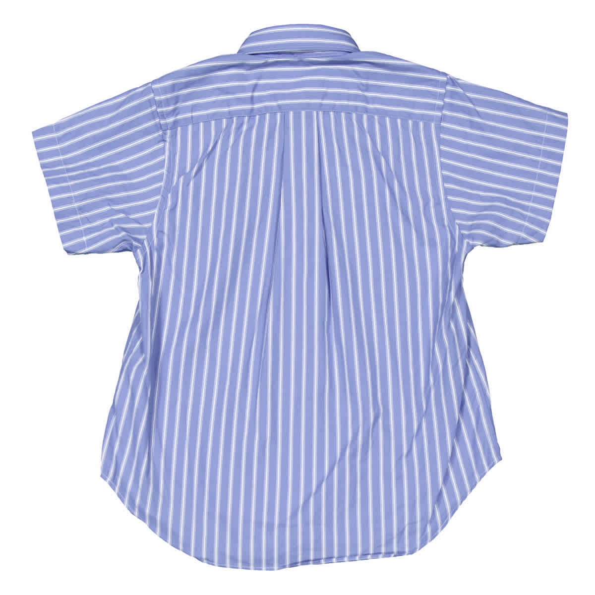 Cdg Play Kids Striped Cotton Poplin Shirt Girls Tunic Top