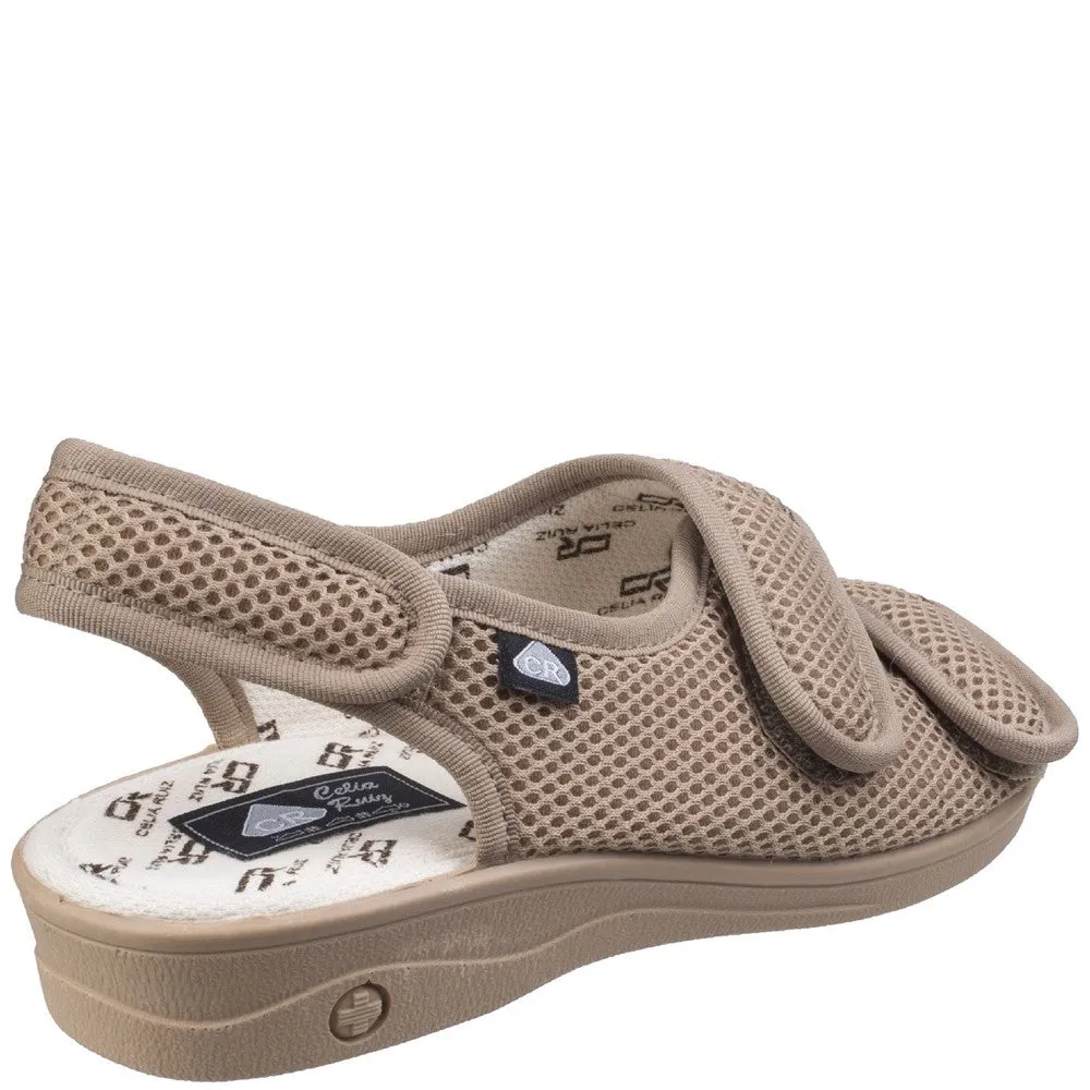 Celia Ruiz 213 Touch Fastening Slipper Wide Fit Women's Sneakers Casual Walking Shoes