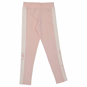Champion Girls Pink Super Ultra Light Spring Terry Logo Leggings leggings girls, wide leg pants girls