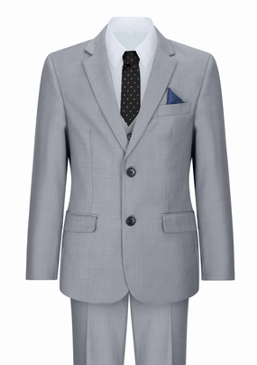 Charles 3 Piece Wedding Suit Formal Elegant 2-piece outfit boys, toddler matching sets