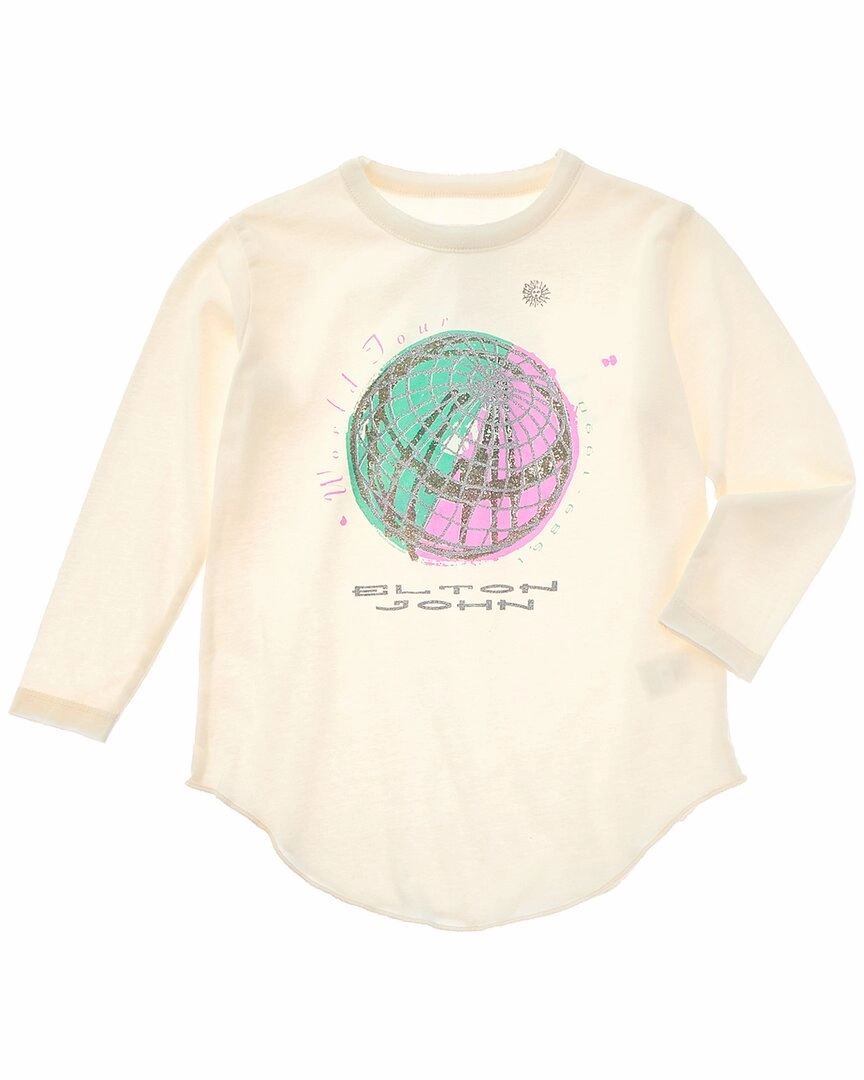 Chaser Elton John T-Shirt ruffle tops girls, long sleeve tees girls