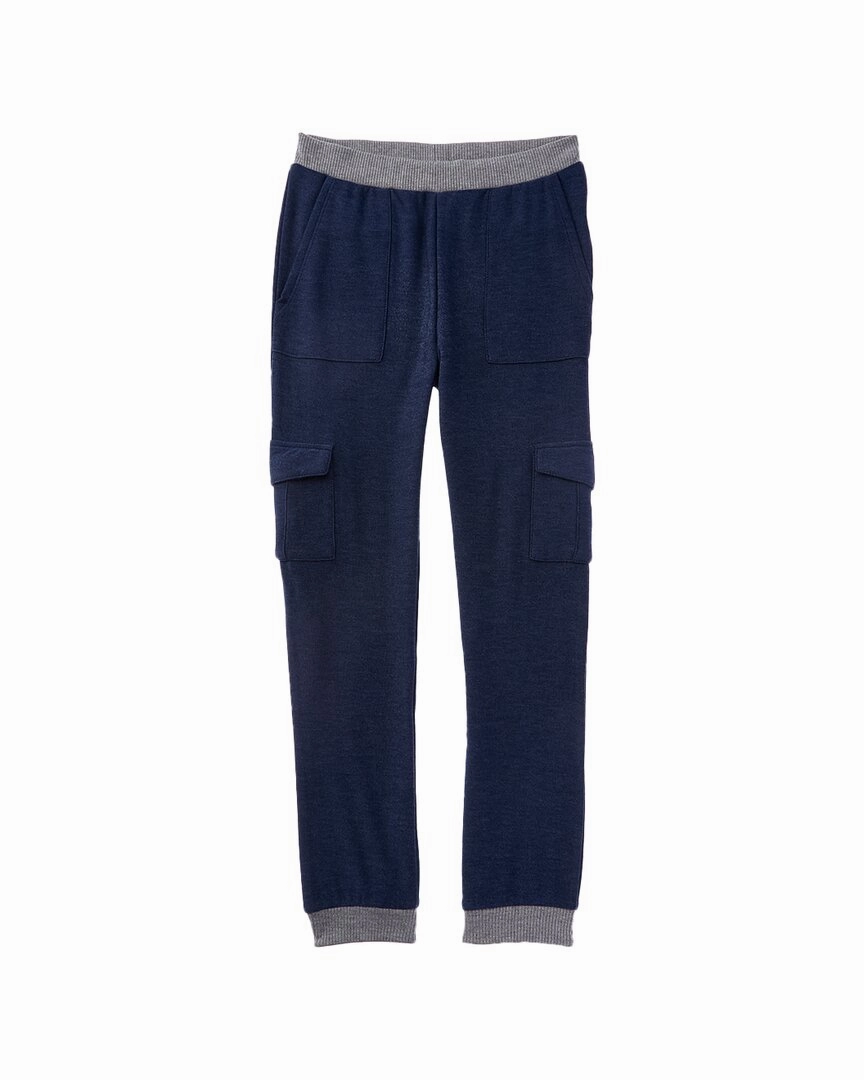 Chaser Knit Cargo Jogger Boys Elastic Waist Trousers