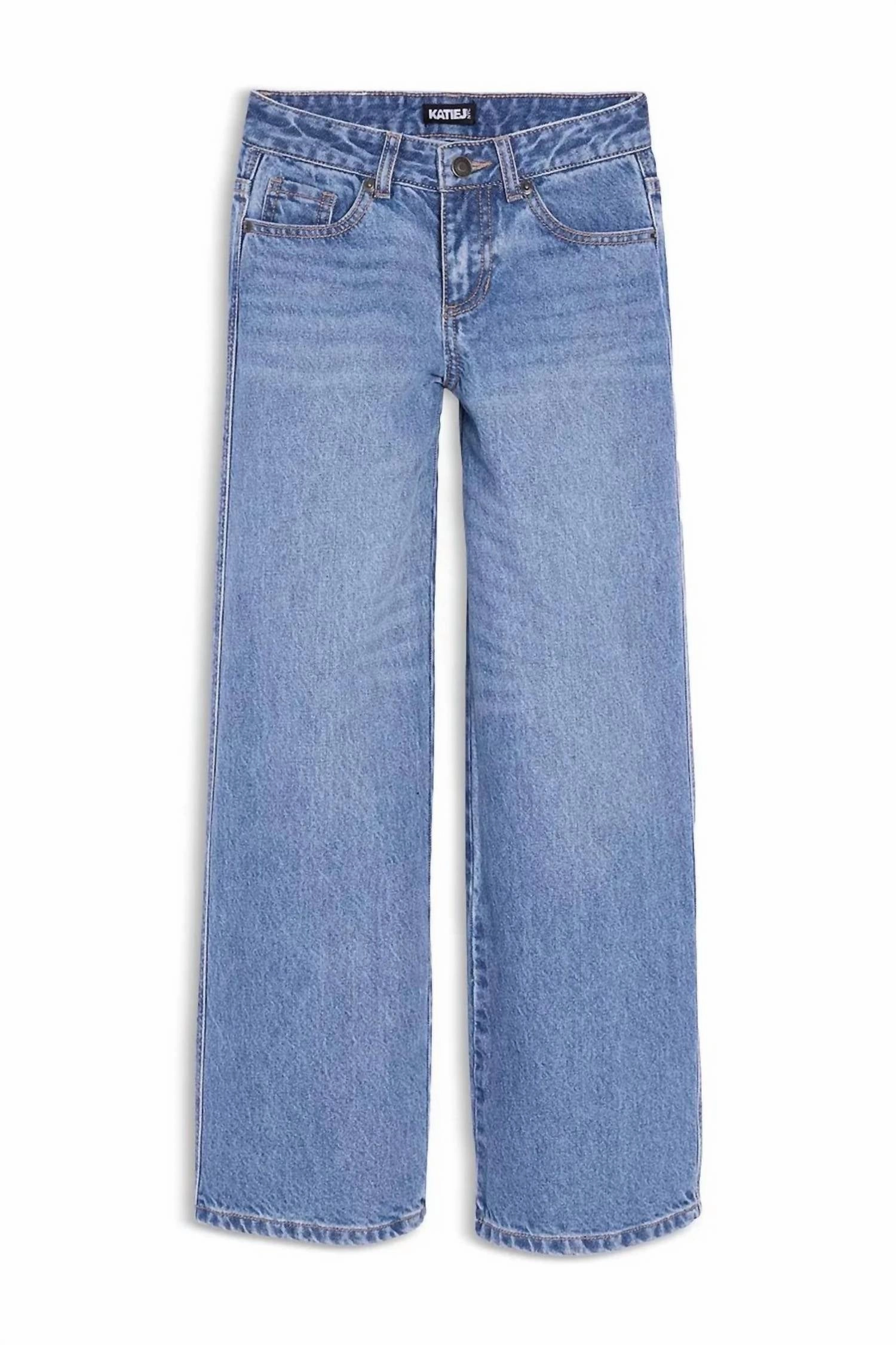 Chicago Denim Jeans In Light Wash Girls Ripped Skinny Jeans