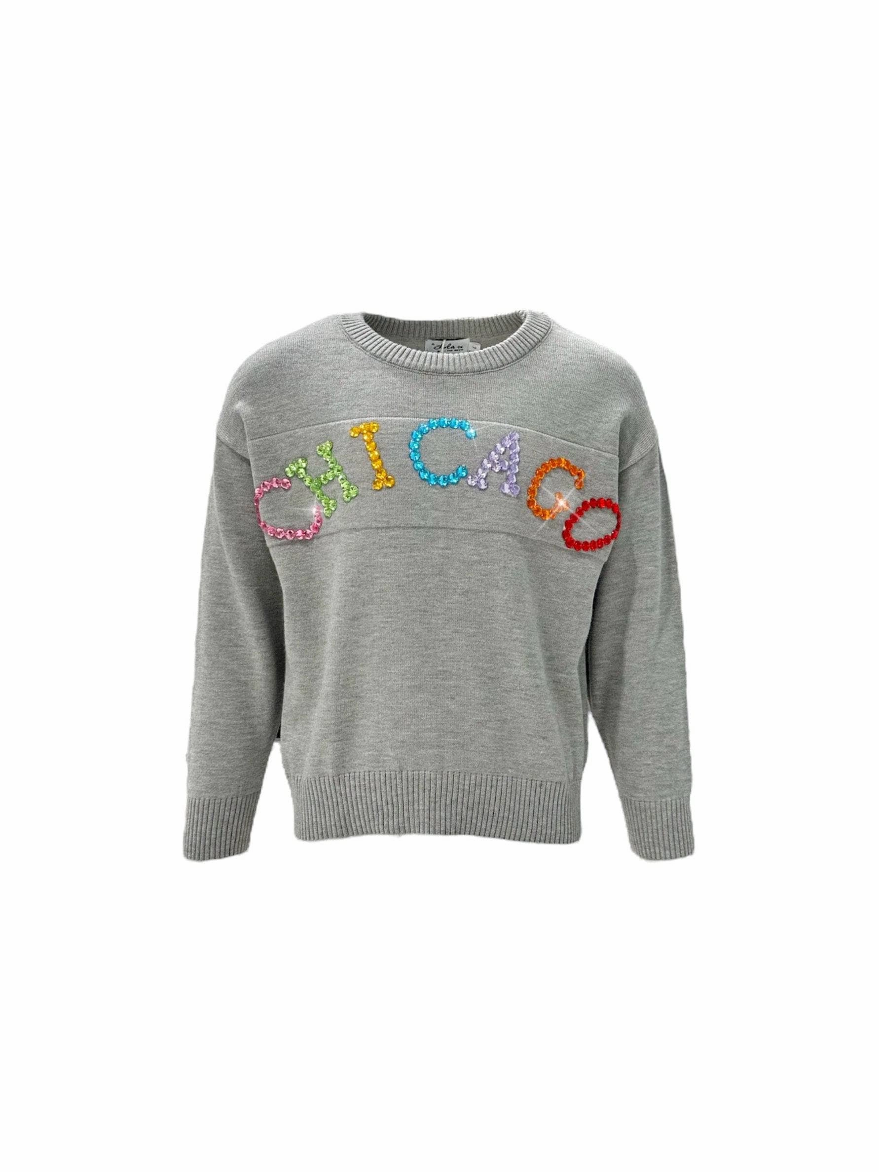 Chicago Sweater Girls Chunky Knit Sweater