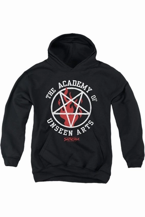 Chilling Adventures Of Sabrina Academy Of Unseen Arts Youth Pull Over Hoodie / Hooded Sweatshirt graphic tees for boys, polo shirts boys