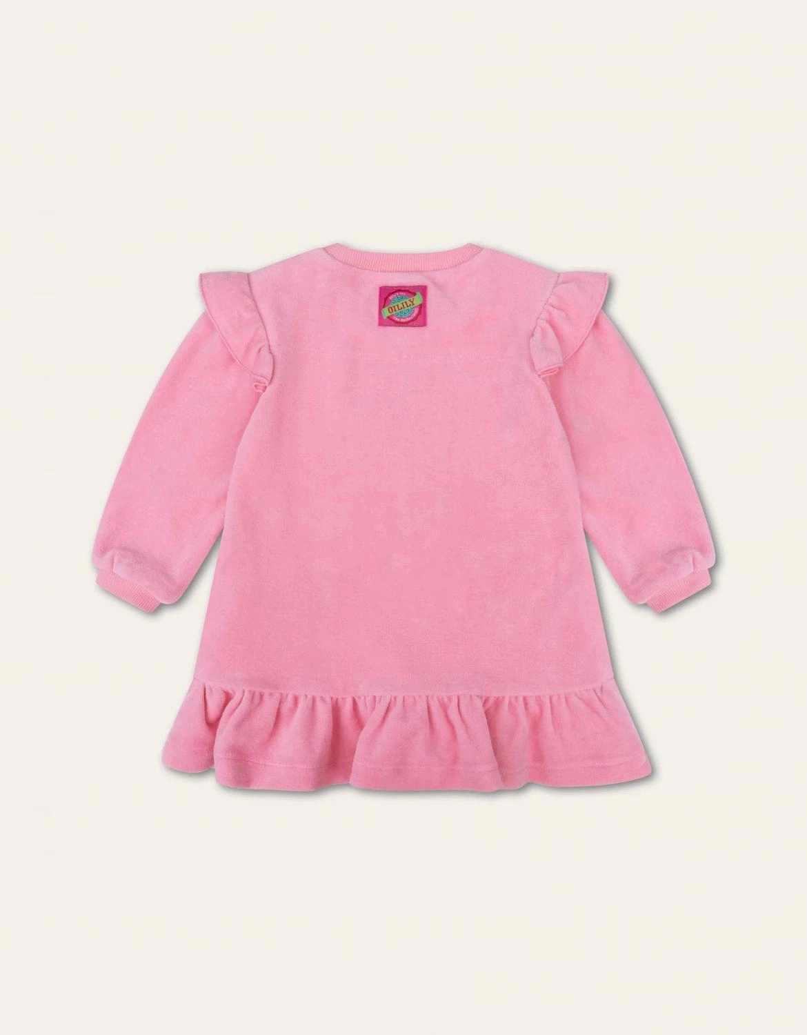 Circus Artist Doppy Sweater Dress In Pink Girls Tunic Top